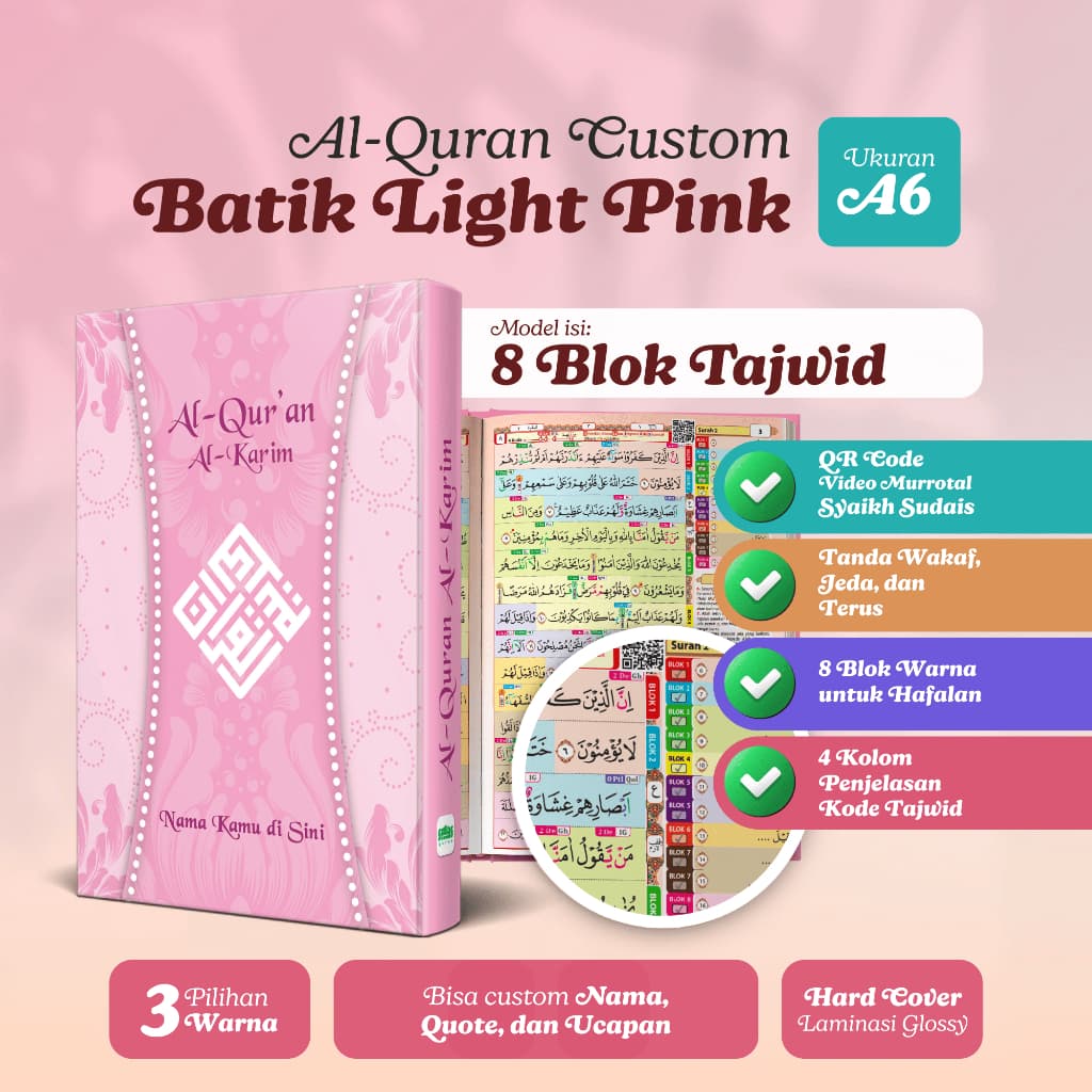 Pink Light 8 Blok A6