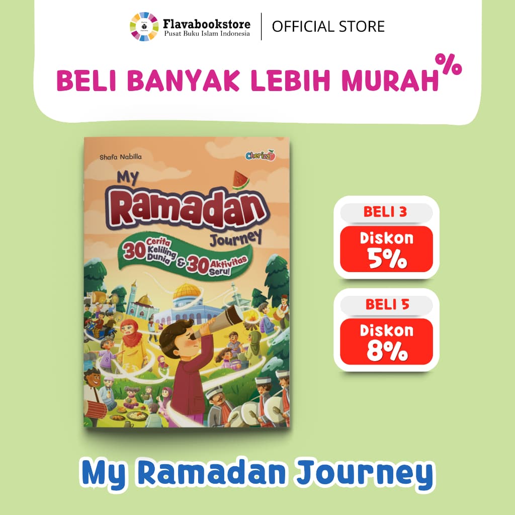 Cherizz - My Ramadan Journey: 30 Cerita Keliling Dunia dan 30 Aktivitas Seru - Cerita Ramadhan di Seluruh Dunia, Aktivitas Seru, dan Checklist Amalan Harian - foto 1