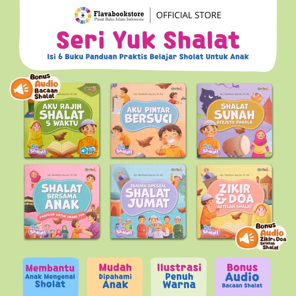 Yuk Shalat 6 Buku