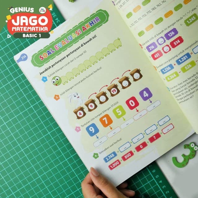 Ziyadbooks - Genius Jago Matematika Basic 1 - Buku Pembelajaran (Untuk SD kelas 1, 2, dan 3)