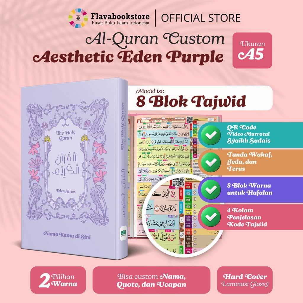 Ungu 8 Blok Tajwid