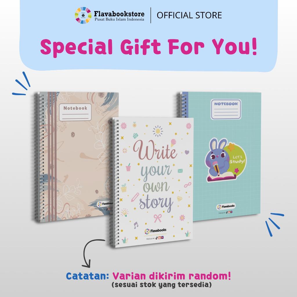 [Gift Not For Sale] Notebook A5 Flavabookstore Spiral Cover
