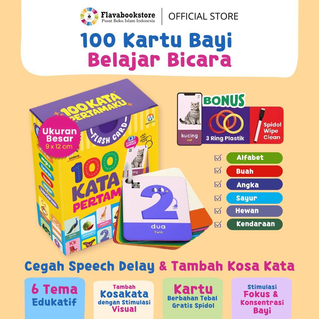 Flash Card 100 Kata Pertamaku