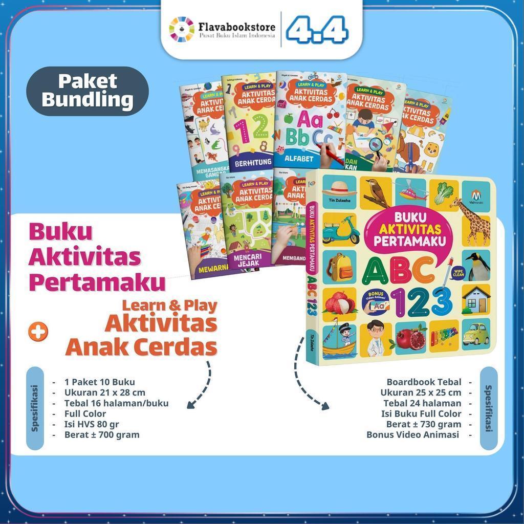 Paket Learn & Play - Aktivitas Anak Cerdas