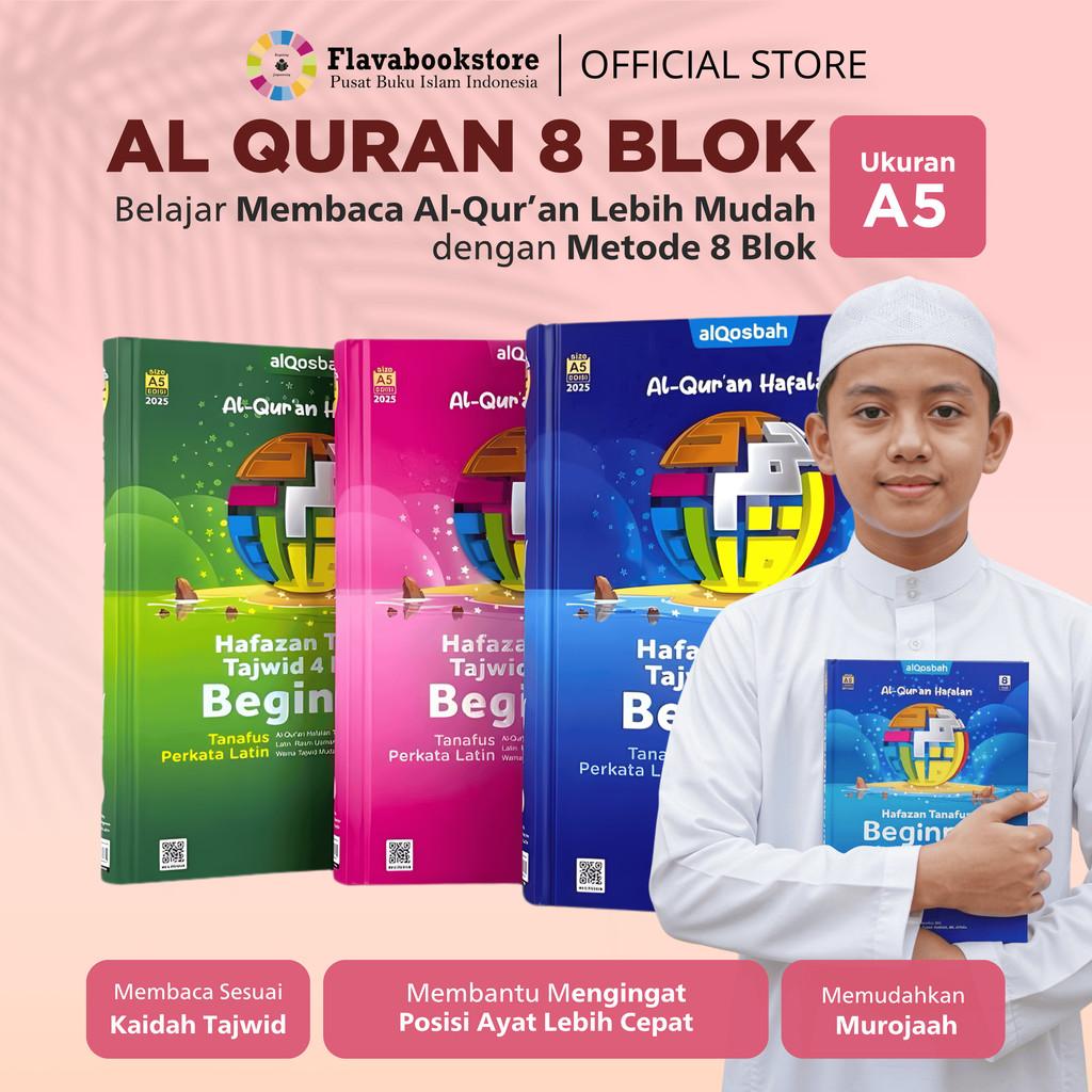 Al Quran Hafalan - Hafazan Tahfiz Tajwid 4 Kode Beginner - Hafalan Mudah Dengan 8 Blok