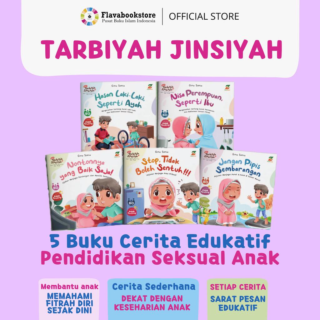 Seri Tarbiyah Jinsiyah - Buku Pendidikan Seksual Anak - Paket Isi 5 Buku