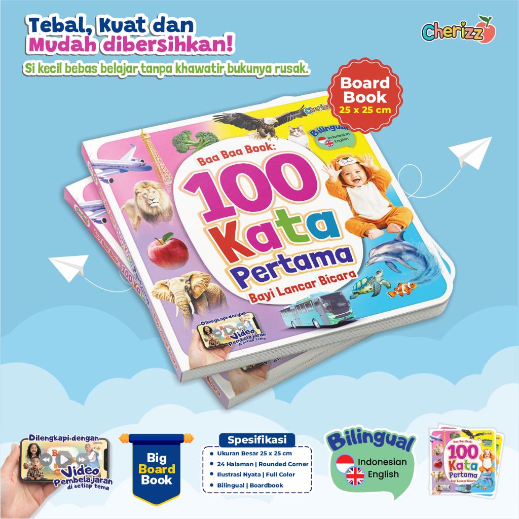 (New) Baa Baa Book 100 Kata Pertama Bayi Lancar Bicara