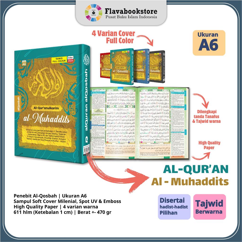 A6 Al Qur'an Al Muhaddits - Al Quran Tajwid Warna Soft Cover