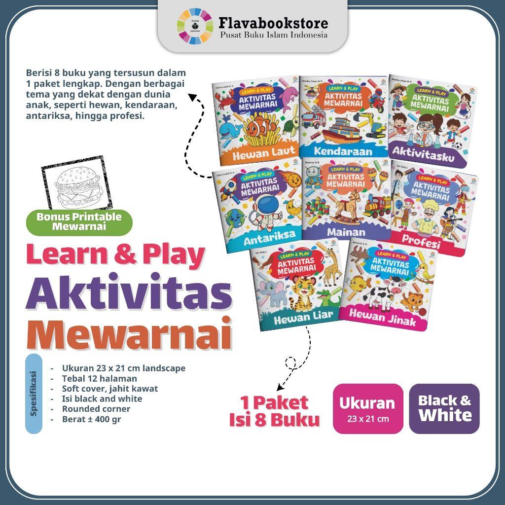 Paket Learn & Play - Aktivitas Anak Cerdas