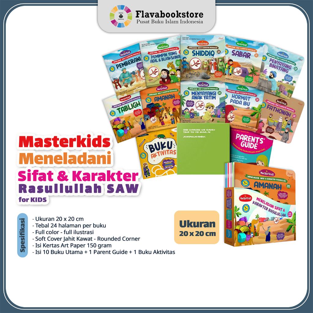 Meneladani sifat dan karakter Rasulullah for kids (Masterkids NEW)