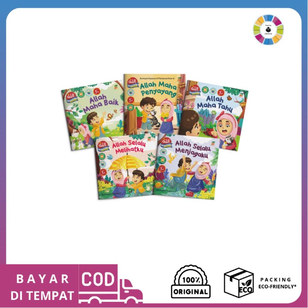 Paket Mahabbatullah Mencintai Allah - Isi 5 Buku (Untuk Anak Usia 3+)