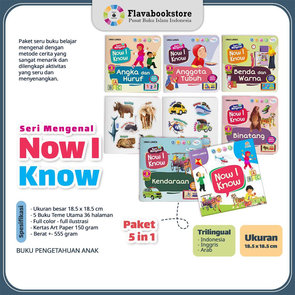 Paket Now I Know Seri Mengenal 5 in 1