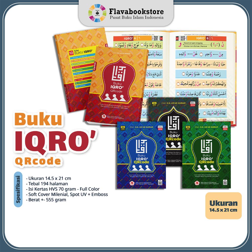 Iqro Milenial QR Code - Ukuran A5