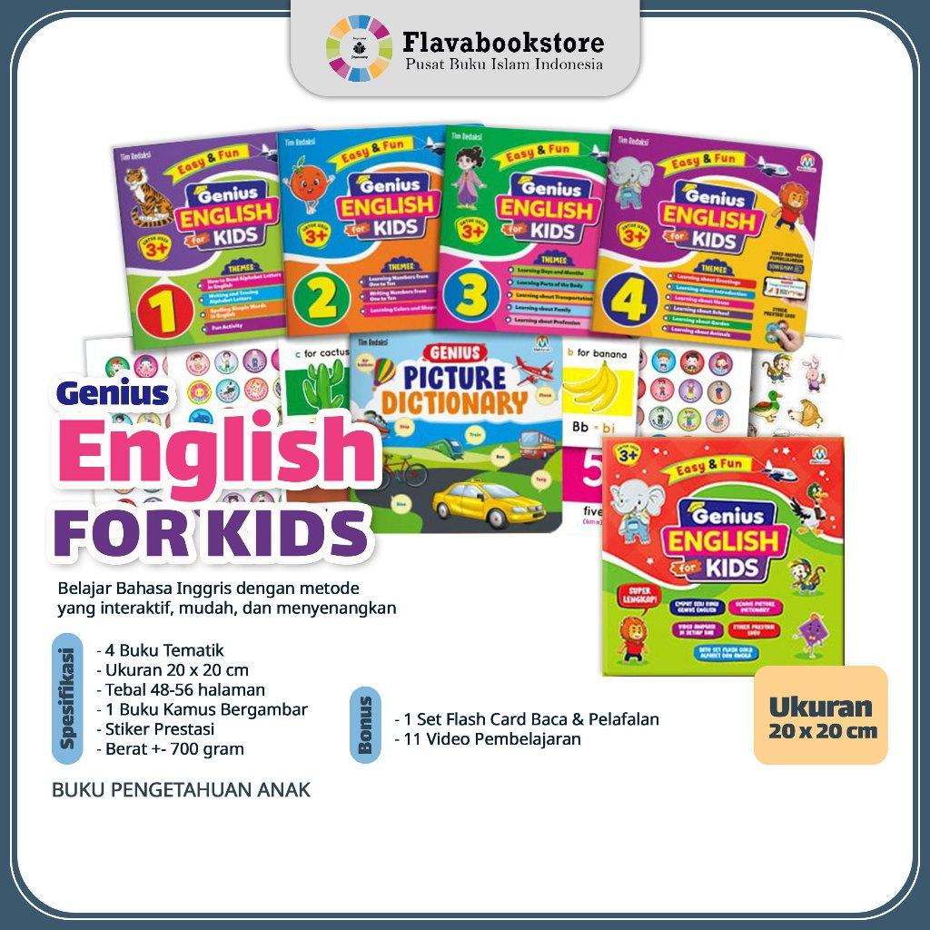 Paket Genius English For Kids new