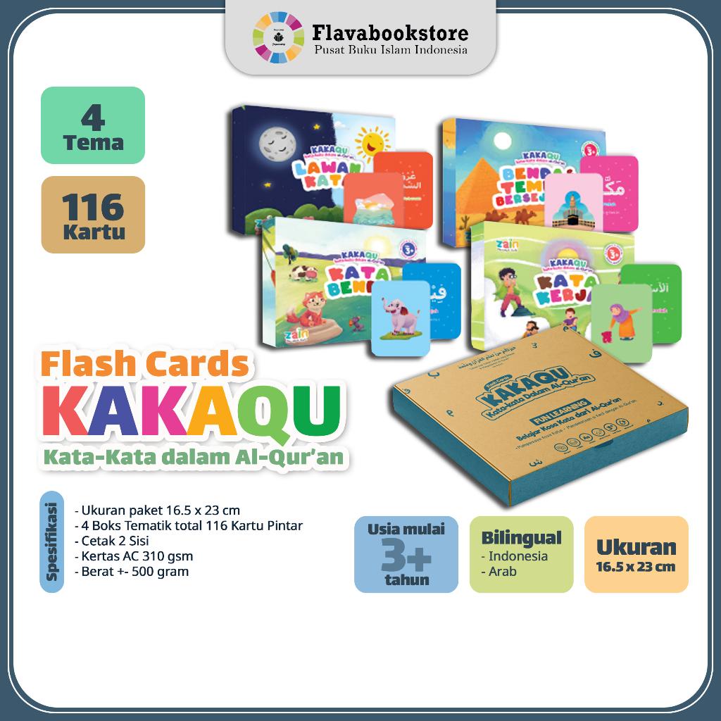 Flash Card KAKAQU - Belajar Qur'an dengan cara seru untuk balita dan anak-anak