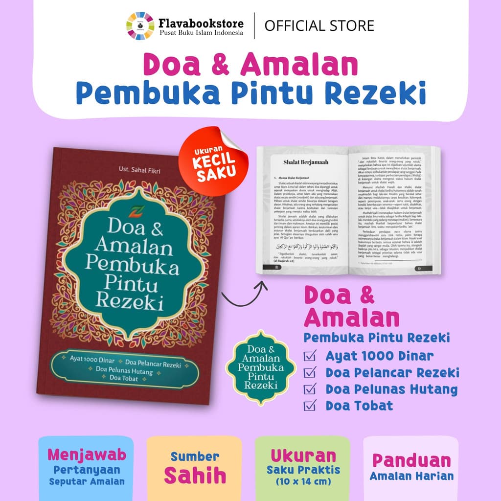 Doa & Amalan Pembuka Pintu Rezeki