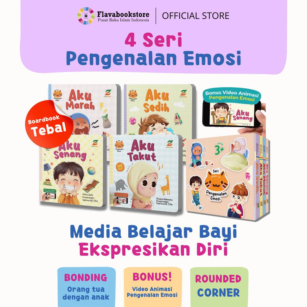 Seri Pengenalan Emosi - Membantu Si Kecil Mengenal dan Mengatasi Emosinya Boardbook Anak (Usia 3+)