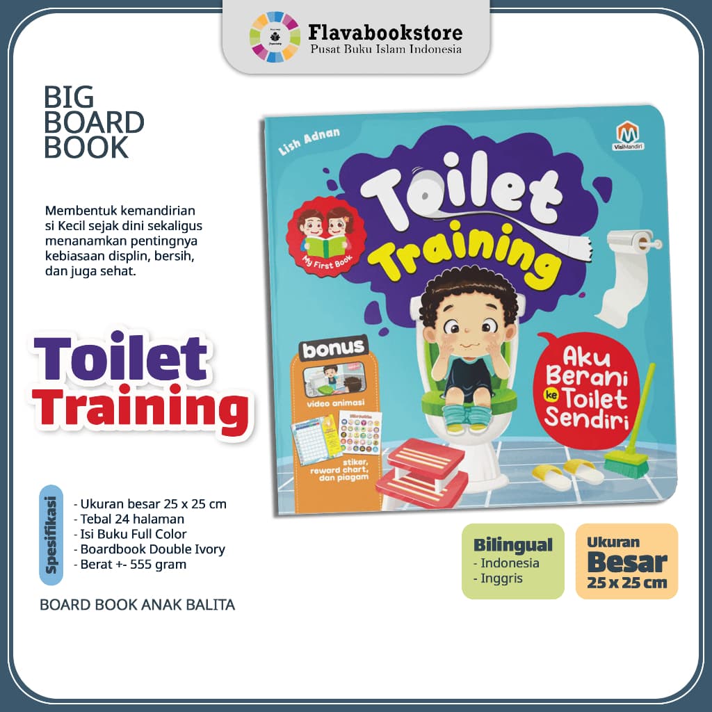 My First Book Toilet Training - Aku Berani ke Toilet Sendiri